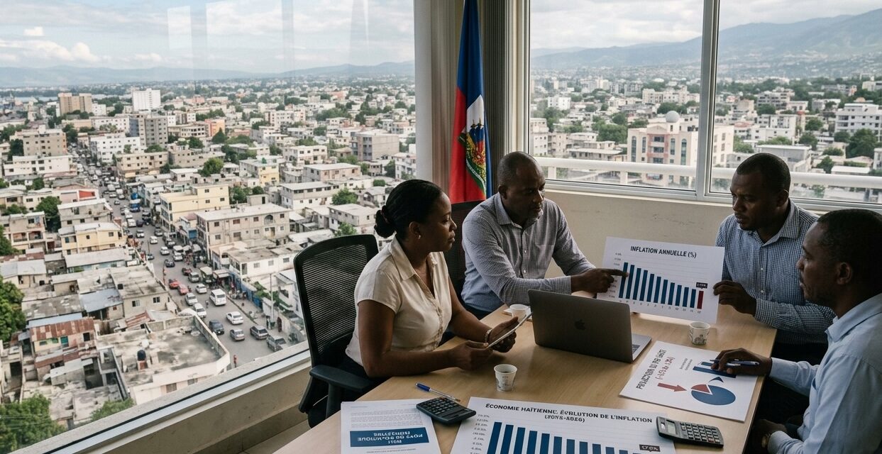 Economie haitienne inflation en baisse huitieme annee de contraction en vue