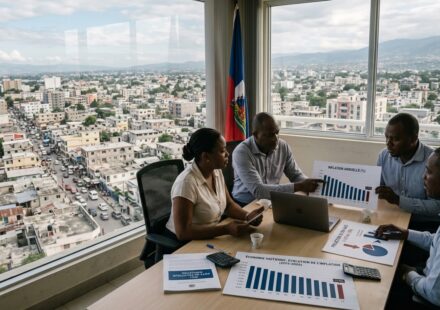Economie haitienne inflation en baisse huitieme annee de contraction en vue