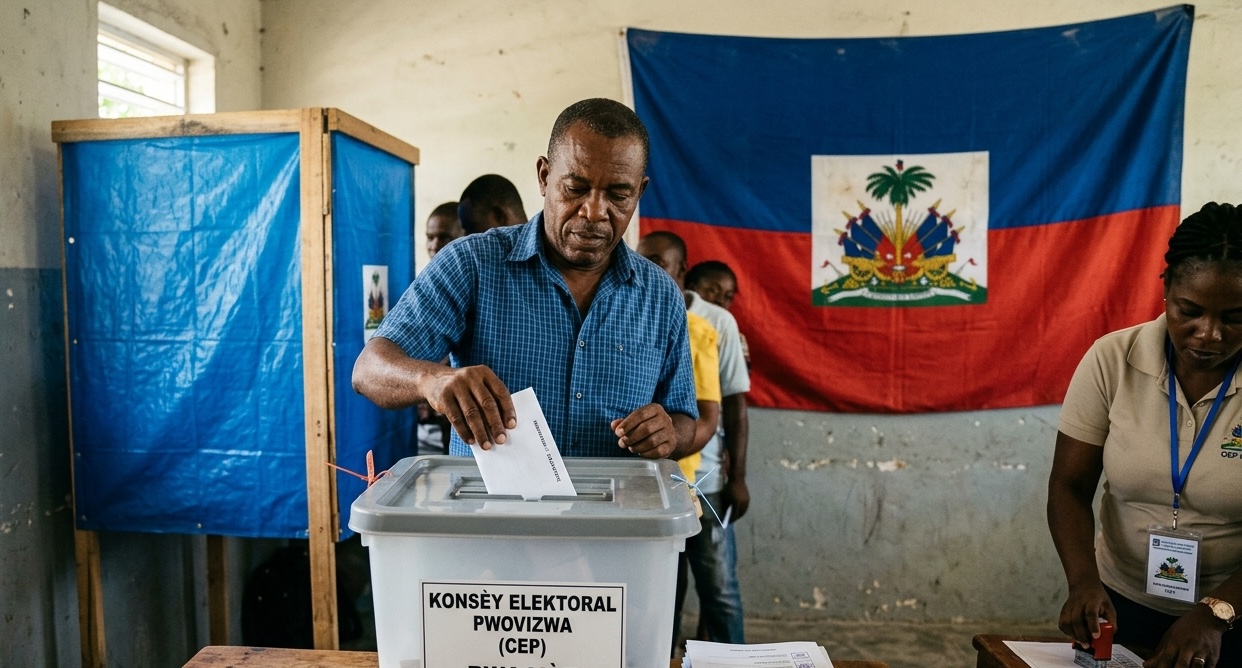 Haiti le pari des elections du 13 decembre apres la fin du Conseil presidentiel de transition