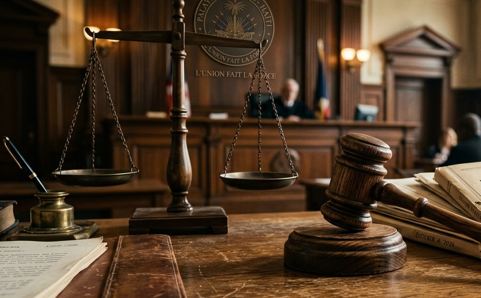 Justice Justice haitienne prisons saturees poles specialises et dossiers en attente
